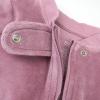 imageHonestBaby unisexbaby Velour Sleep ampamp Play Footed Onepiece Pajama Sleeper 100 Organic CottonDusty Lavendar