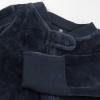 imageHonestBaby unisexbaby Velour Sleep ampamp Play Footed Onepiece Pajama Sleeper 100 Organic CottonNavy