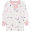 imageHonestBaby Sleep and Play Footed Pajamas OnePiece Sleeper Jumpsuit ZipFront PJs 100 Organic Cotton for Baby Girls2pack Butterfly