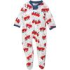 imageHonestBaby Sleep ampamp Play Footed OnePiece Pajama Sleeper 100 Organic Cotton Baby GirlsSkating Sweeties