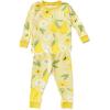 imageHonestBaby babygirls 2piece Pajamas Sleepwear Pjs 100 Organic Cotton for Baby Toddler Kids GirlSun Kissed Pear