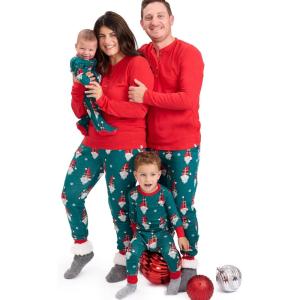 imageHonestBaby Family Matching Holiday Pajamas 100 Organic Cotton for Men Women Kids Toddlers Baby Boys Girls Unisex PetsSecret Santa
