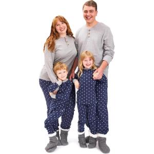 imageHonestBaby Family Matching Holiday Pajamas 100 Organic Cotton for Men Women Kids Toddlers Baby Boys Girls Unisex PetsSnowy Night