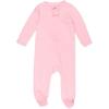 image:imageHonestBaby Sleep and Play Footed Pajamas OnePiece Sleeper Jumpsuit ZipFront PJs 100 Organic Cotton for Baby GirlsRainbow Stripe