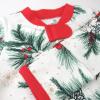 image:imageHonestBaby unisexbaby Holiday Sleep amp Play Footed Onepiece Pajama Sleeper 100 Organic CottonEmerald Floral
