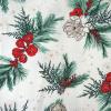 image:imageHonestBaby unisexbaby Holiday Sleep amp Play Footed Onepiece Pajama Sleeper 100 Organic CottonEmerald Floral
