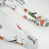 image:imageHonestBaby unisexbaby Holiday Sleep amp Play Footed Onepiece Pajama Sleeper 100 Organic CottonFoxy Green