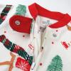 image:imageHonestBaby unisexbaby Holiday Sleep amp Play Footed Onepiece Pajama Sleeper 100 Organic CottonMoose Skate