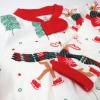 image:imageHonestBaby unisexbaby Holiday Sleep amp Play Footed Onepiece Pajama Sleeper 100 Organic CottonMoose Skate