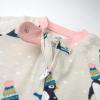 image:imageHonestBaby unisexbaby Holiday Sleep amp Play Footed Onepiece Pajama Sleeper 100 Organic CottonPenguin Dash