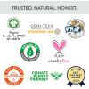 image:imageMultipack Honest Pants Joggers Pull on 100 Organic Cotton for Infant Baby and Toddler Boys Girls UnisexGray Scotty Dog