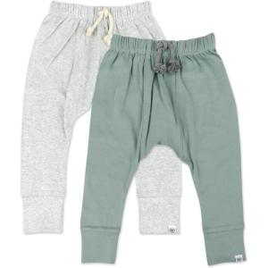 image:imageMultipack Honest Pants Joggers Pull on 100 Organic Cotton for Infant Baby and Toddler Boys Girls UnisexMorning Mountains