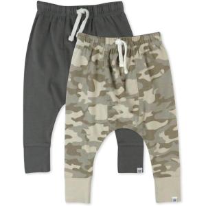 image:imageMultipack Honest Pants Joggers Pull on 100 Organic Cotton for Infant Baby and Toddler Boys Girls UnisexSandstorm Camo