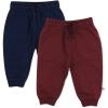 image:imageHonestBaby Unisex Adult 2Pack Sweatpants 100 Organic Cotton for Infant Baby Boys GirlsVarsity Burgundy