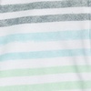 image:imageHonestBaby Baby Boys Sleep amp Play Footed Onepiece Pajama Sleeper 100 Organic Cotton Baby BoysRainbow Stripe Blues