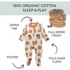 image:imageHonestBaby Baby Boys Sleep amp Play Footed Onepiece Pajama Sleeper 100 Organic Cotton Baby BoysStacked