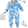image:imageHonestBaby Baby Boys Sleep amp Play Footed Onepiece Pajama Sleeper 100 Organic Cotton Baby BoysWatercolor World