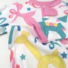 image:imageHonestBaby Baby Sleep and Play Footed Pajamas Onepiece Sleeper Jumpsuit Zipfront Pjs Organic Cotton for Baby Girls UnisexBirthday Bash Pinks