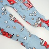image:imageHonestBaby Baby Sleep and Play Footed Pajamas Onepiece Sleeper Jumpsuit Zipfront Pjs Organic Cotton for Baby Girls UnisexCinema Snacks