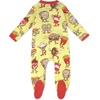 image:imageHonestBaby Baby Sleep and Play Footed Pajamas Onepiece Sleeper Jumpsuit Zipfront Pjs Organic Cotton for Baby Girls UnisexFast Food Frenzy