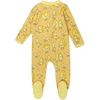 image:imageHonestBaby Baby Sleep and Play Footed Pajamas Onepiece Sleeper Jumpsuit Zipfront Pjs Organic Cotton for Baby Girls UnisexMac N Cheese