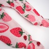 image:imageHonestBaby Baby Sleep and Play Footed Pajamas Onepiece Sleeper Jumpsuit Zipfront Pjs Organic Cotton for Baby Girls UnisexStrawberry Slice