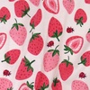 image:imageHonestBaby Baby Sleep and Play Footed Pajamas Onepiece Sleeper Jumpsuit Zipfront Pjs Organic Cotton for Baby Girls UnisexStrawberry Slice