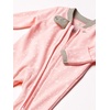 image:imageHonestBaby Sleep and Play Footed Pajamas OnePiece Sleeper Jumpsuit ZipFront PJs 100 Organic Cotton for Baby Girls Twinkle Star Pink 03 Months