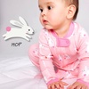 image:imageHonestBaby unisexbaby Celebration Sleep amp Play Footed Onepiece Pajama Sleeper 100 Organic CottonHop
