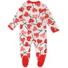 image:imageHonestBaby unisexbaby Celebration Sleep amp Play Footed Onepiece Pajama Sleeper 100 Organic CottonLolly Love