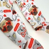 image:imageHonestBaby unisexbaby Celebration Sleep amp Play Footed Onepiece Pajama Sleeper 100 Organic CottonPug Love