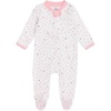 image:imageHonestBaby Unisex Baby Sleep and Play Footed OnePiece Sleeper Pjs 100 Organic Cotton ZipFront Jumpsuit Pajama Love dot 69 Months