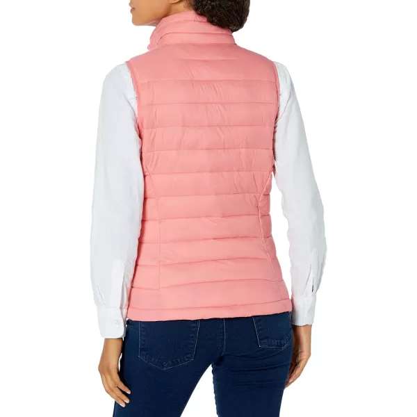 Amazon Essentials Womens Lightweight WaterResistant Packable Puffer VestPink