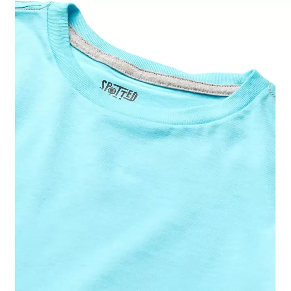 Amazon Essentials Boys LongSleeve TShirts Previously Spotted Zebra Multipacks5 MulticolorMonstersStripe