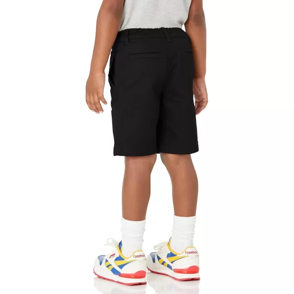 Amazon Essentials Boys and Toddlers Uniform Woven FlatFront Shorts Wrinkle Resistant Pack of 33 Black