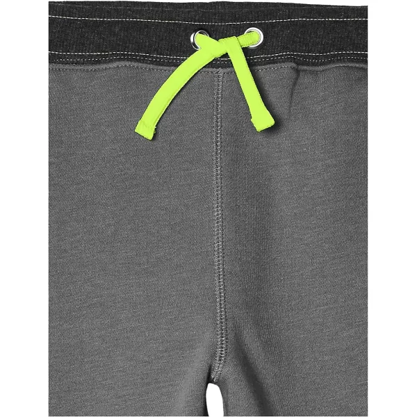 Amazon Essentials Boys and Toddlers ZipPocket Fleece Jogger Pant Previously Spotted ZebraGrey