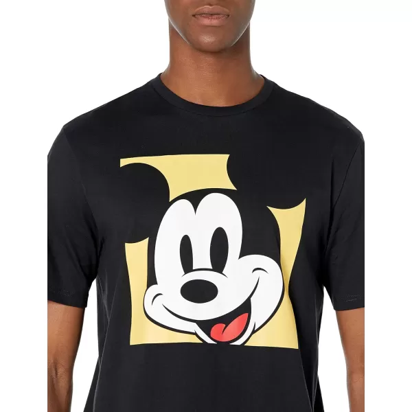 Amazon Essentials Disney  Marvel  Star Wars Mens Crewneck TShirts Available in Big amp Tall Pack of 2BlackWhite Mickey and Friends