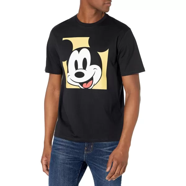 Amazon Essentials Disney  Marvel  Star Wars Mens Crewneck TShirts Available in Big amp Tall Pack of 2BlackWhite Mickey and Friends