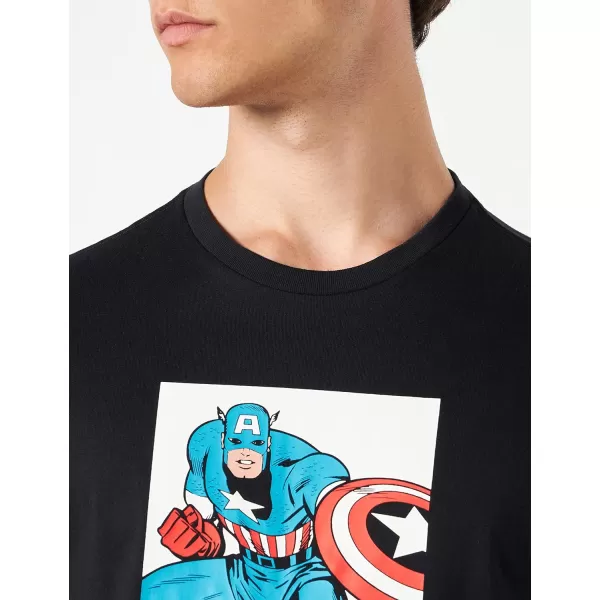 Amazon Essentials Disney  Marvel  Star Wars Mens Crewneck TShirts Available in Big amp Tall Pack of 2Marvel Legendary