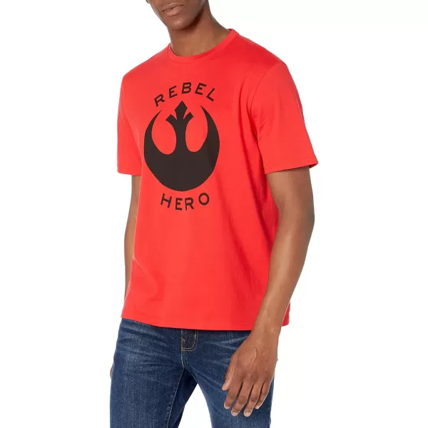 Amazon Essentials Disney  Marvel  Star Wars Mens Crewneck TShirts Available in Big amp Tall Pack of 2Star Wars Rebel