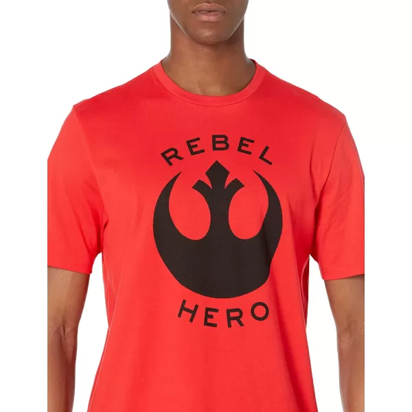 Amazon Essentials Disney  Marvel  Star Wars Mens Crewneck TShirts Available in Big amp Tall Pack of 2Star Wars Rebel