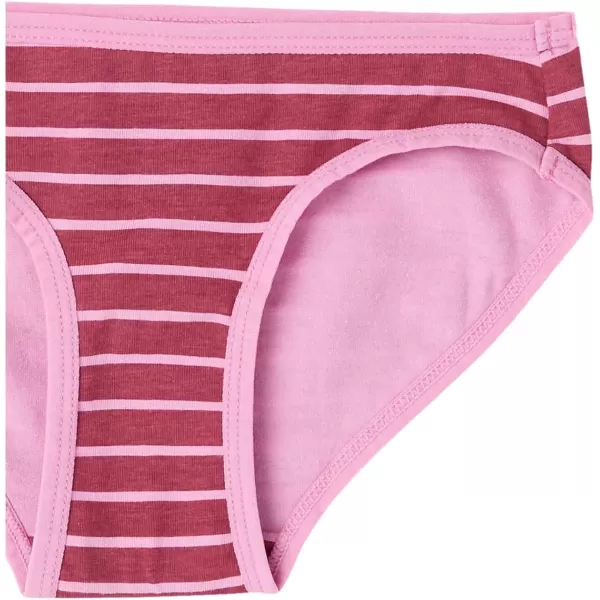 Amazon Essentials Girls Bikini Underwear Multipacks14 MulticolorAnimalStripe