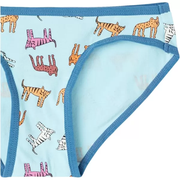 Amazon Essentials Girls Bikini Underwear Multipacks14 MulticolorAnimalStripe