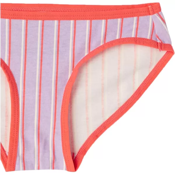 Amazon Essentials Girls Bikini Underwear Multipacks14 MulticolorBerriesBowsStripe