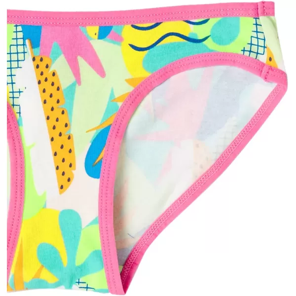 Amazon Essentials Girls Bikini Underwear Multipacks14 MulticolorDolphinParty