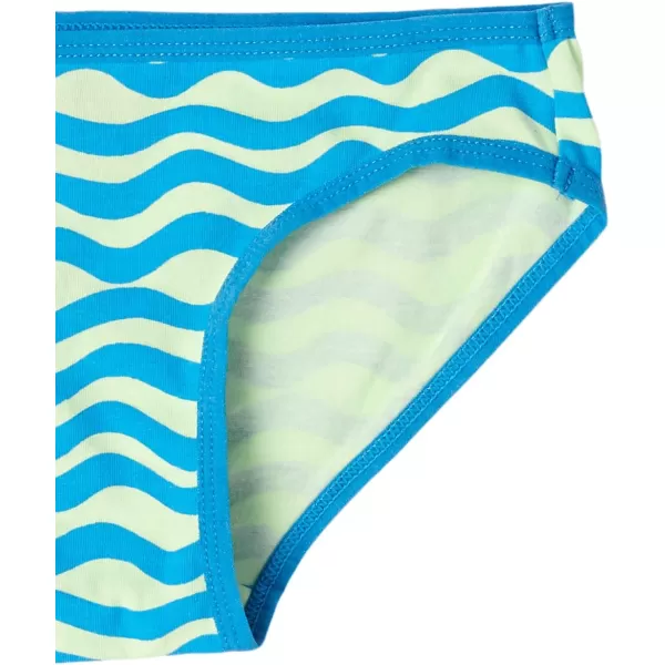 Amazon Essentials Girls Bikini Underwear Multipacks14 MulticolorDolphinParty