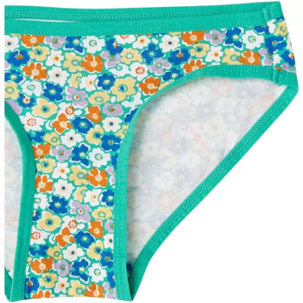 Amazon Essentials Girls Bikini Underwear Multipacks14 MulticolorDotsFloralStripe