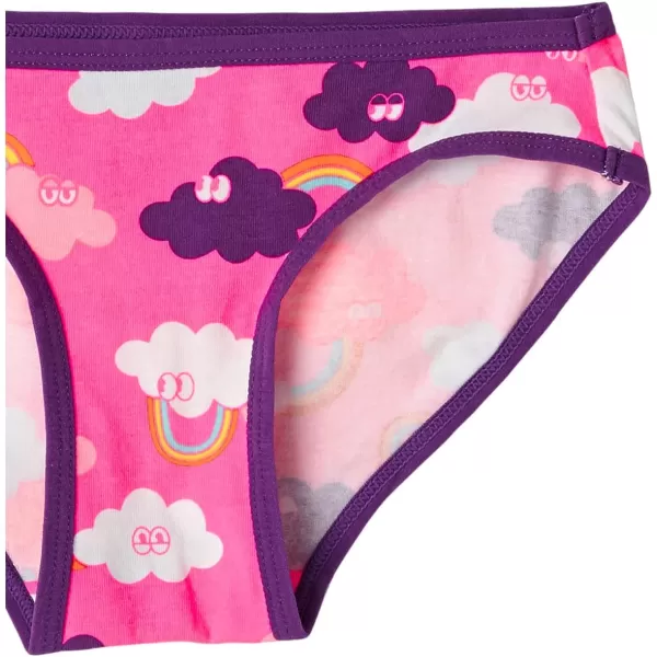 Amazon Essentials Girls Bikini Underwear Multipacks14 MulticolorForestRainbowSun