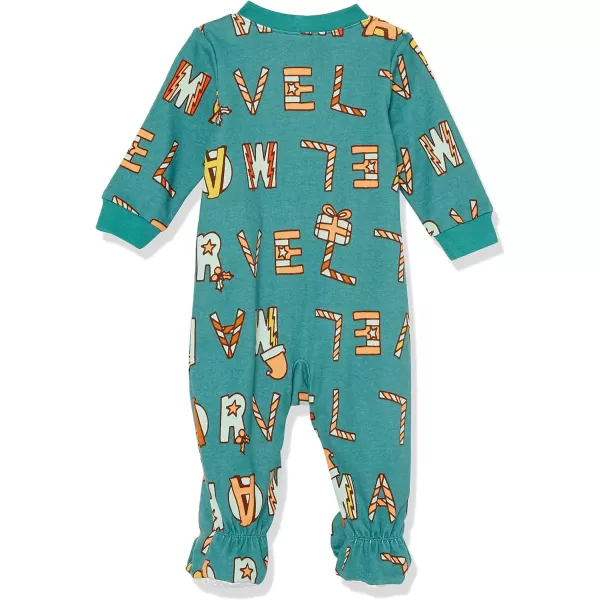 Amazon Essentials Marvel Family Matching Pajama Sleep SetsKids amp Baby Festive Marvel  Sleep amp Play