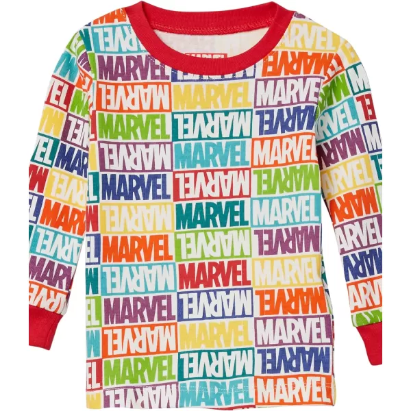 Amazon Essentials Marvel Family Matching Pajama Sleep SetsKids amp Baby Marvel Holiday Bricks  Baby and Kids